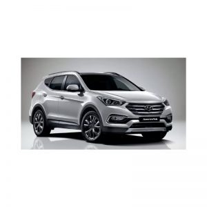 HYUNDAI Santa Fe Chrome Door Visor for 2015-2017 Model - Image 4