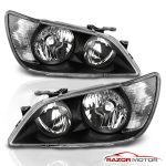 LEXUS IS300 Black Headlights LH RH for 2001-2005 Model 1