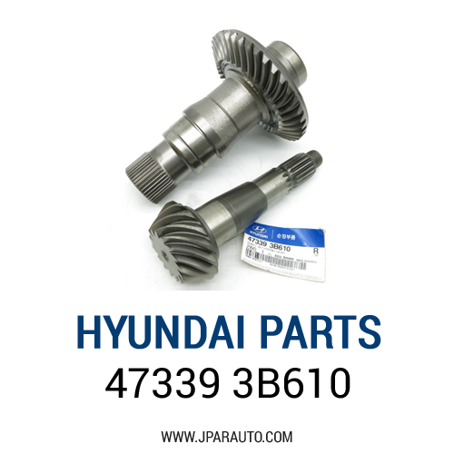 HYUNDAI Genuine 47339-3B600 Hypoid Gear Shaft Set 