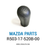 MAZDA Genuine Black Leather Shift Knob R50317520B00