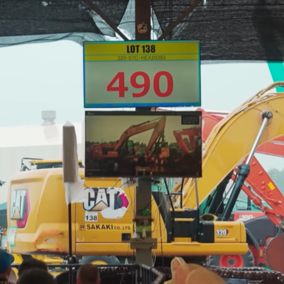 Used Construction Machinery Heavy Equipment Japan Bidding